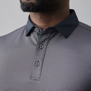 ASHER Jib Stripe Polo