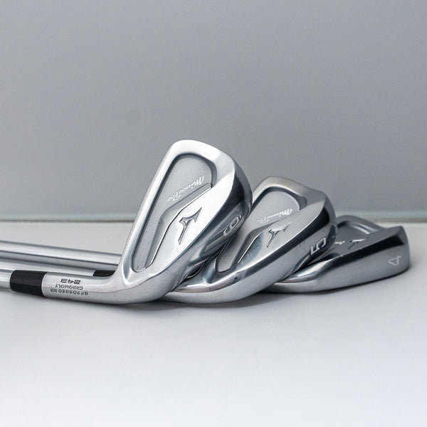 Pre-Owned Mizuno Pro 243 Iron Set w/ Project X LZ 6.0 Shaft