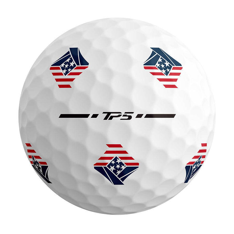 TaylorMade TP5 Pix USA Golf Balls