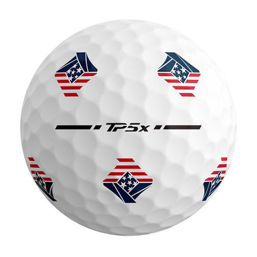 TaylorMade TP5x Pix USA Golf Balls