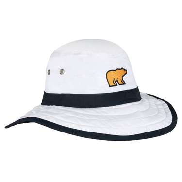 Nicklaus White Bucket w/ Cinch Cord