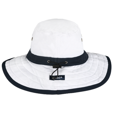 Nicklaus White Bucket w/ Cinch Cord