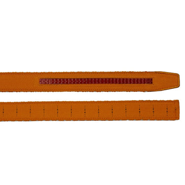 Nexbelt Braided Orange & White Golf Belt 1.38" [35mm]