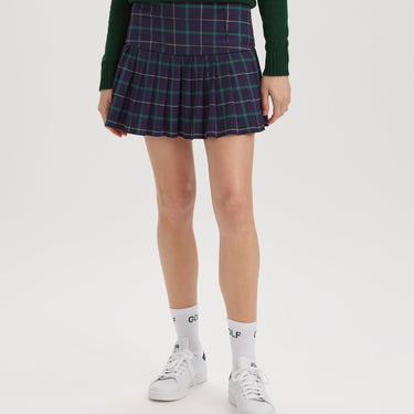 Renwick Plaid Pleated Skort