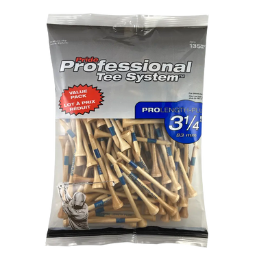 3 ¼" PTS® - Wood Tees - Natural