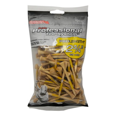 2 ¾" PTS® - Wood Tees - Natural