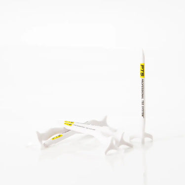 2 ¾" PTS® Offset Plastic Golf Tees - Yellow - 10CT