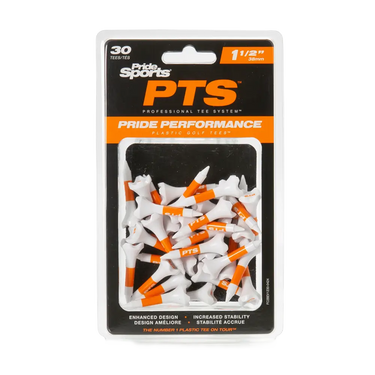 1 ½" PTS® Pride Performance® Plastic Tees - 30ct