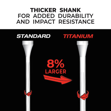 3 ¼" PTS® Titanium Strength™ Wood Golf Tees