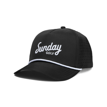 Sunday Golf Porter Snapback Golf Hat | Black