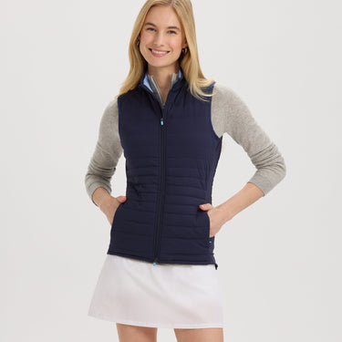 Renwick Quilted Knit Vest