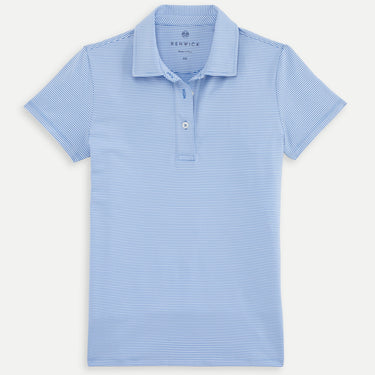 Renwick Stripe Performance Polo