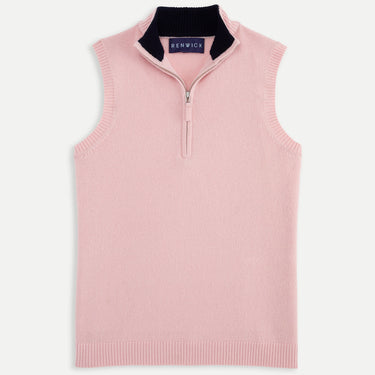 Renwick Zip Mock Sweater Vest