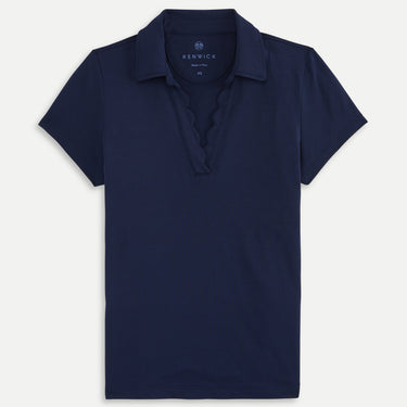 Renwick Scallop Performance Polo