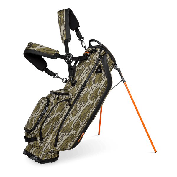 Sunday Golf Ryder | Mossy Oak Bottomland Camo Full Size Stand Bag