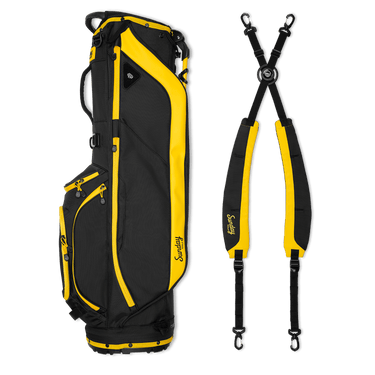 Sunday Golf Ryder | Black & Yellow Full Size Stand Bag