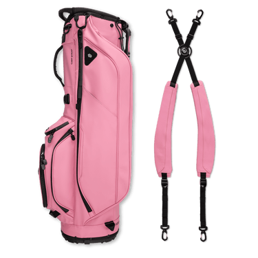 Sunday Golf Ryder S-Class | Dusty Pink Vegan Leather Full Size Stand Bag
