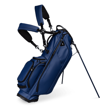 Sunday Golf Ryder S-Class | Navy Vegan Leather Full Size Stand Bag