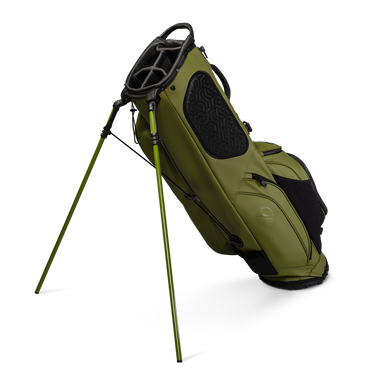 Sunday Golf Ryder S-Class | Olive Vegan Leather Full Size Stand Bag