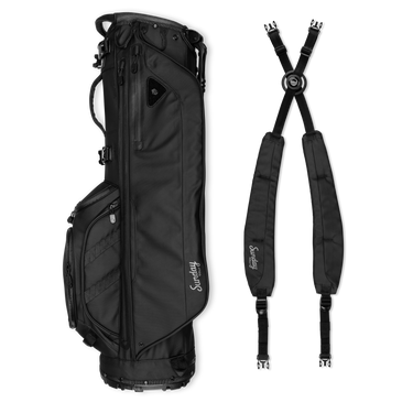 Sunday Golf Storm Ryder | Black Waterproof Full Size Stand Bag