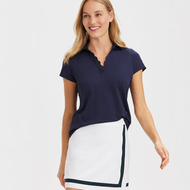 Renwick Scallop Performance Polo