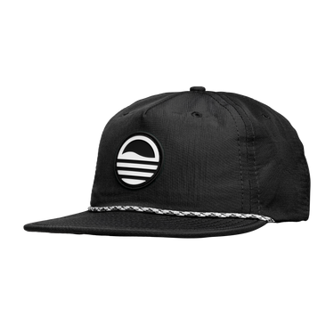 Sunday Golf Sundaze Crushable Rope Hat | Black - White