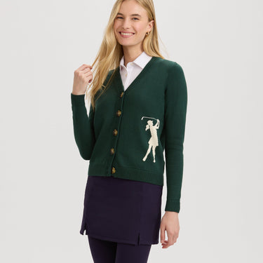 Renwick Swinging Golfer Cardigan