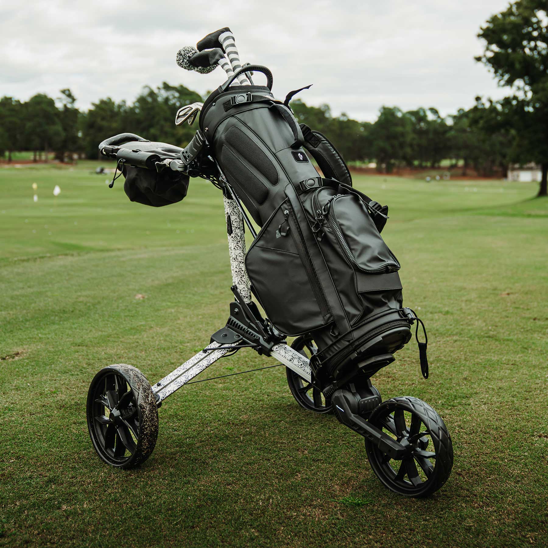 Bag Boy Nitron LTD Auto-Open Push Cart – Fairway Jockey
