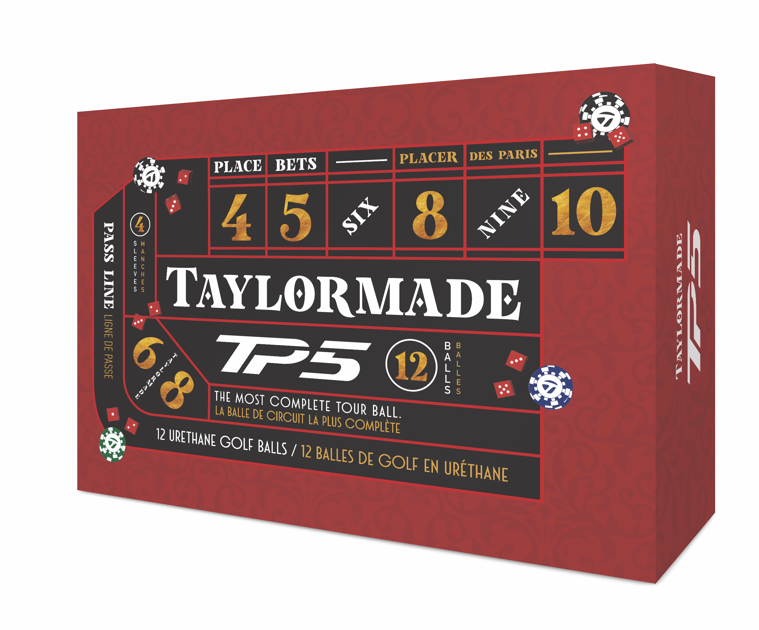 TaylorMade TP5 Dice Ball