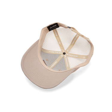 Sunday Golf Trucker Golf Hat | Tan