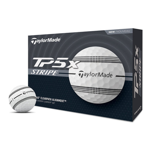 TaylorMade TP5x Stripe Golf Balls | Fairway Jockey - Balls