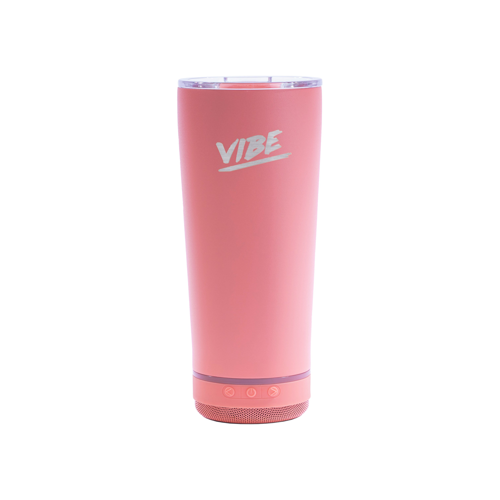 VIBE - 18oz Tumbler With Water-Resistant Bluetooth Speaker