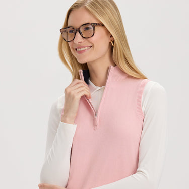 Renwick Zip Mock Sweater Vest