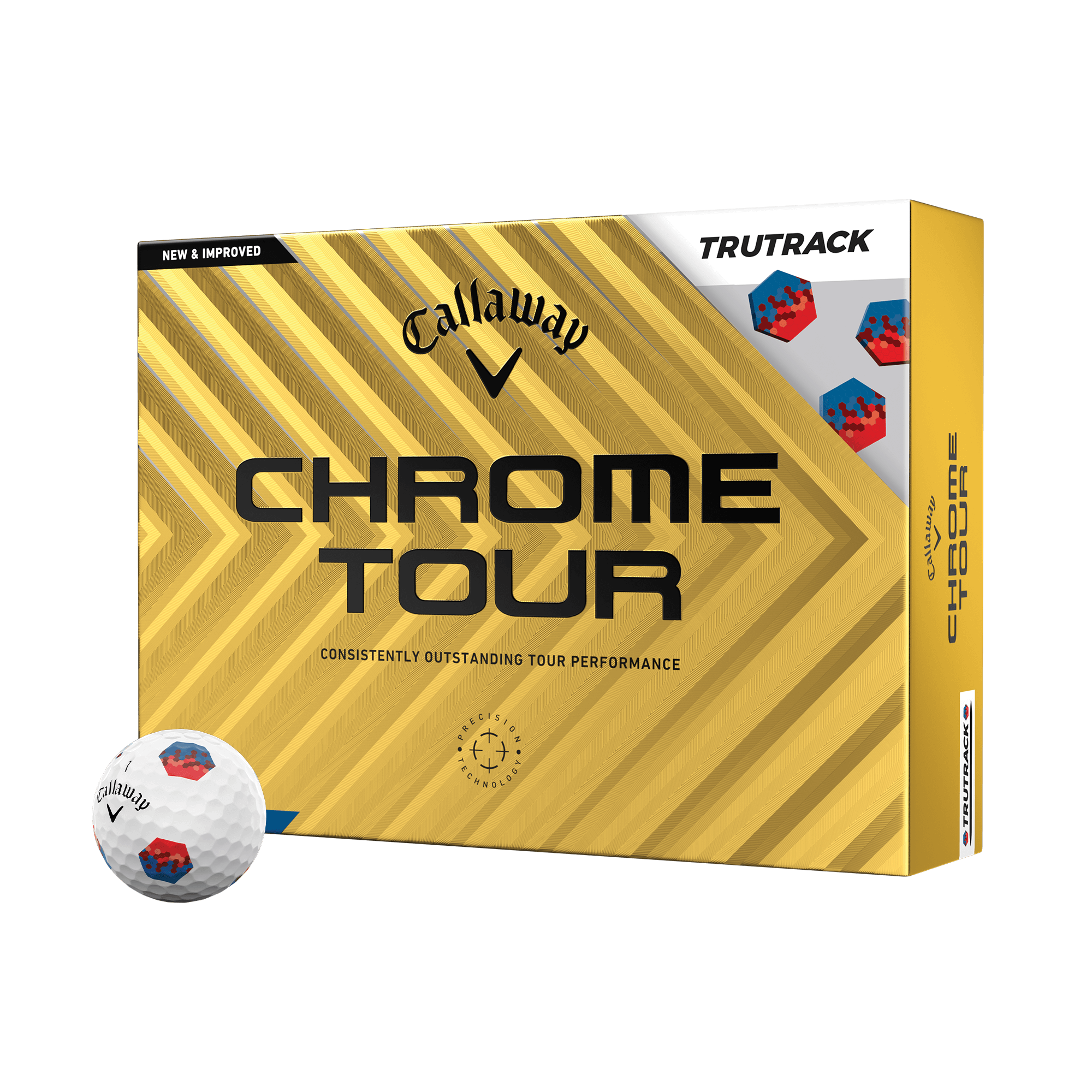 Callaway 2024 Chrome Tour TruTrack Golf Balls
