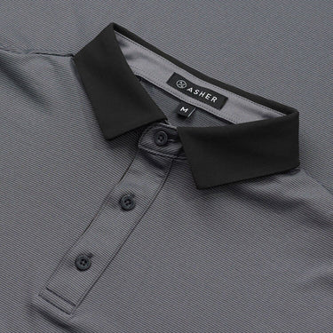 ASHER Jib Stripe Polo