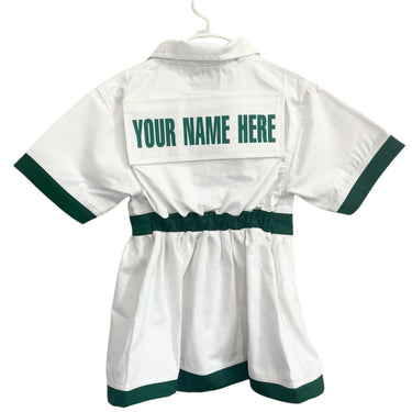 Kids Custom Caddie Uniform Dress With Name, Number and Logo