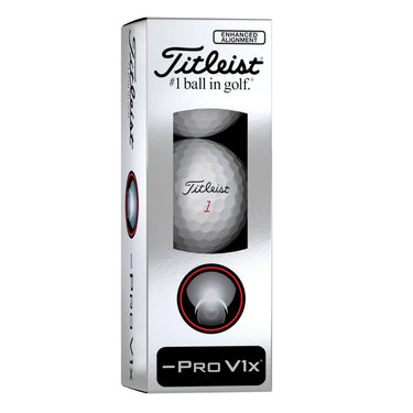 Titleist Pro V1x Left Dash Aim Enhanced Golf Balls