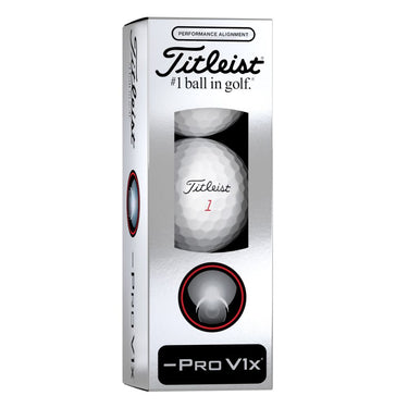 Titleist Pro V1x Left Dash Aim Performance Golf Balls