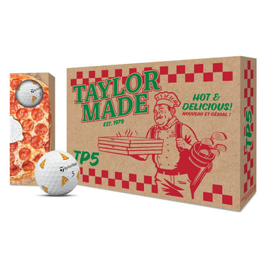 TaylorMade Pizza Party TP5 Pix Golf Balls