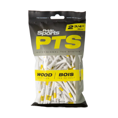 2 ¾" PTS® - Wood Tees - White