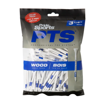 3 ¼" PTS® - Wood Tees - White
