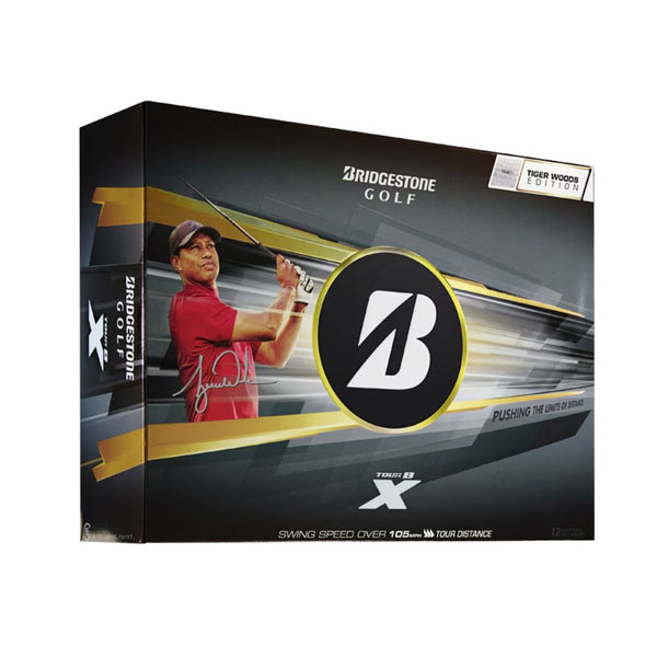 Bridgestone 2026 Tour B X Tiger Woods Golf Balls | Fairway Jockey