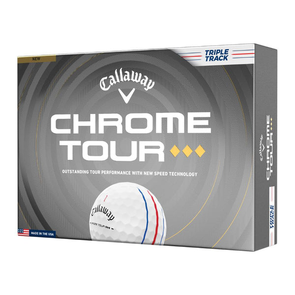 Callaway CHROME TOUR Triple Track 2ダース Callaway Chrome Tour Triple Track Triple Diamond Golf Balls