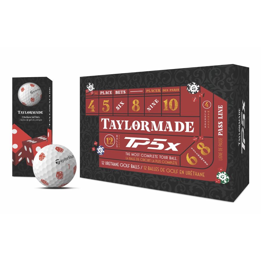 TaylorMade TP5x Dice Ball