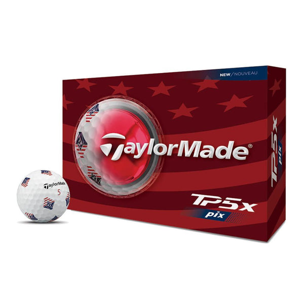 TaylorMade 2026 TP5x Pix USA Golf Balls | Fairway Jockey - Balls