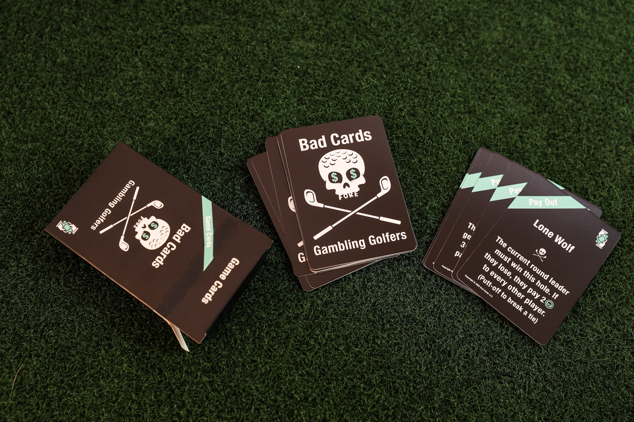 Bad Cards Fore Gambling Golfers