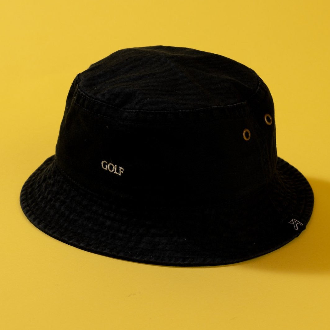 "GOLF" Bucket Hat -S/M / Navy
