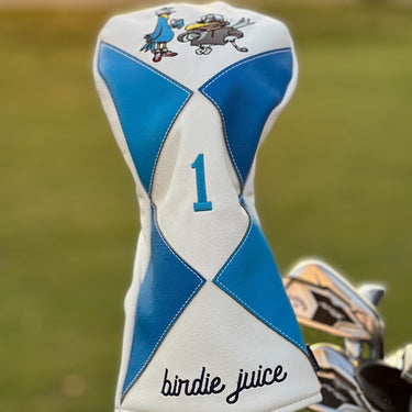 Birdie Juice Driver Headcover: Colt + Drew -