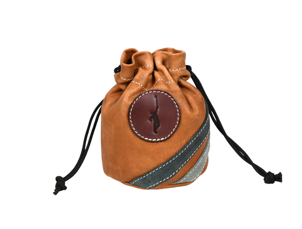 Jack Nicklaus Tan Leather Accessories Pouch -